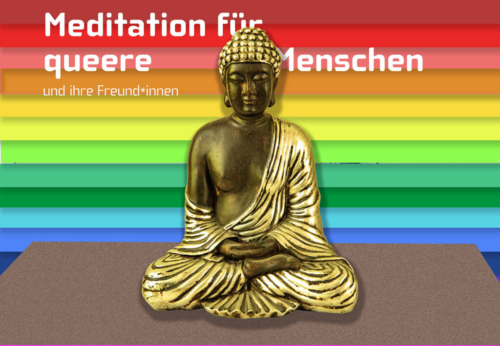 Buddha-Foto für unsere queere Meditationsgruppe
