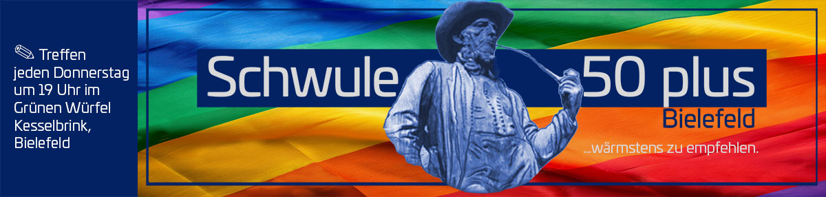 Schwule 50plus Bielefeld, unsere Logo